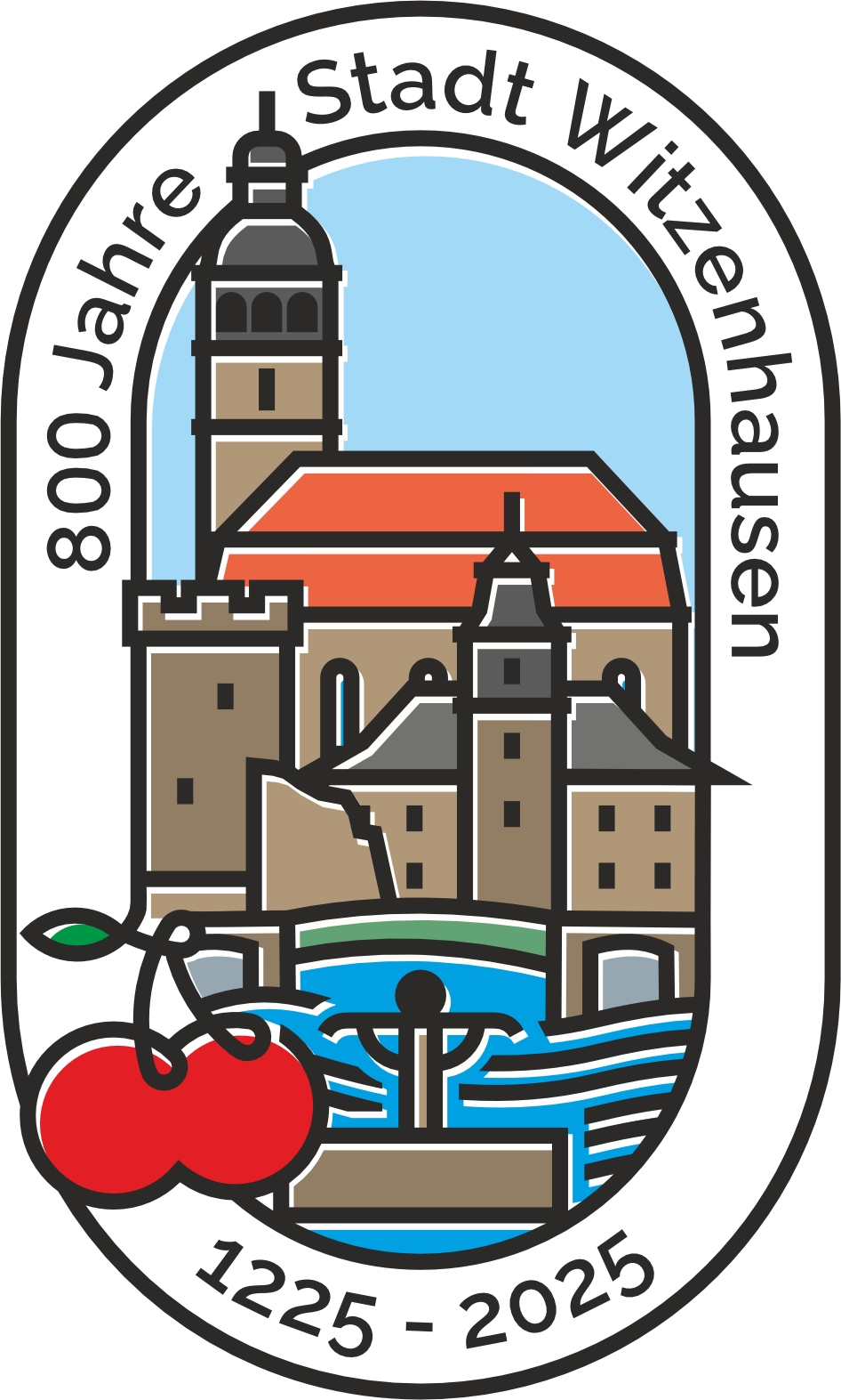 800 Jahre Logo